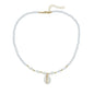 Conch White Bead Shell Necklace for Women - Trendy Radar
