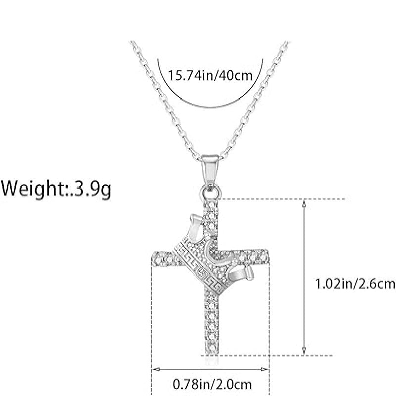 Cross Crown Necklace - Trendy Radar