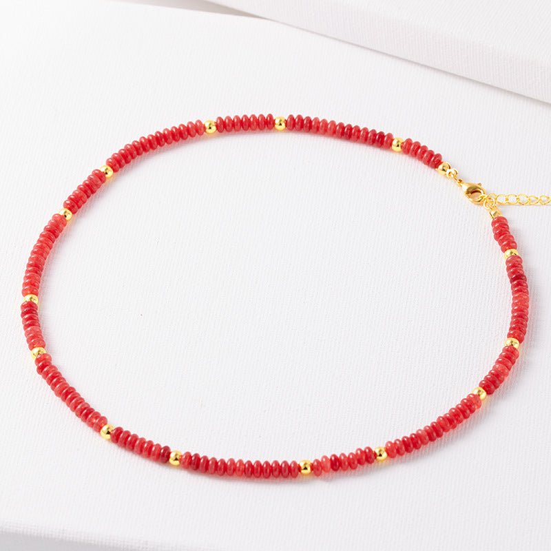 Crystal Natural Stone Beaded Necklace & Bracelet Set – 15+ Styles - Trendy Radar