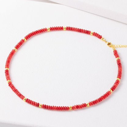 Crystal Natural Stone Beaded Necklace & Bracelet Set – 15+ Styles - Trendy Radar
