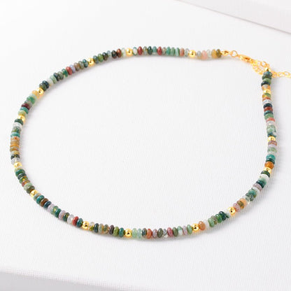 Crystal Natural Stone Beaded Necklace & Bracelet Set – 15+ Styles - Trendy Radar