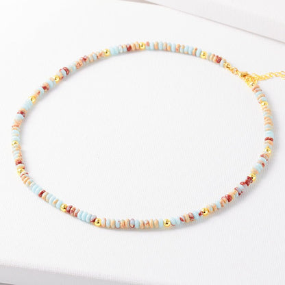 Crystal Natural Stone Beaded Necklace & Bracelet Set – 15+ Styles - Trendy Radar
