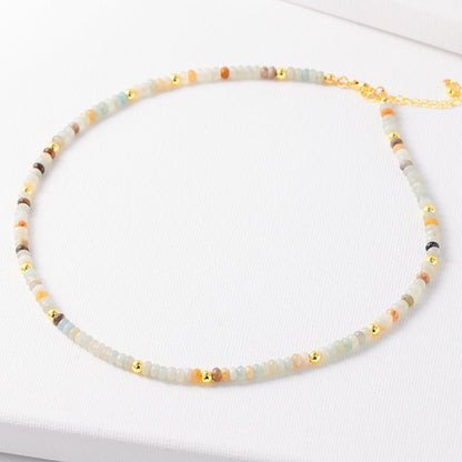 Crystal Natural Stone Beaded Necklace & Bracelet Set – 15+ Styles - Trendy Radar