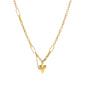 Heart Shaped Collarbone Necklace