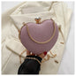 Heart-Shaped Evening Clutch Bag