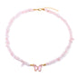 Simple and Versatile Butterfly Natural Stone Necklaces