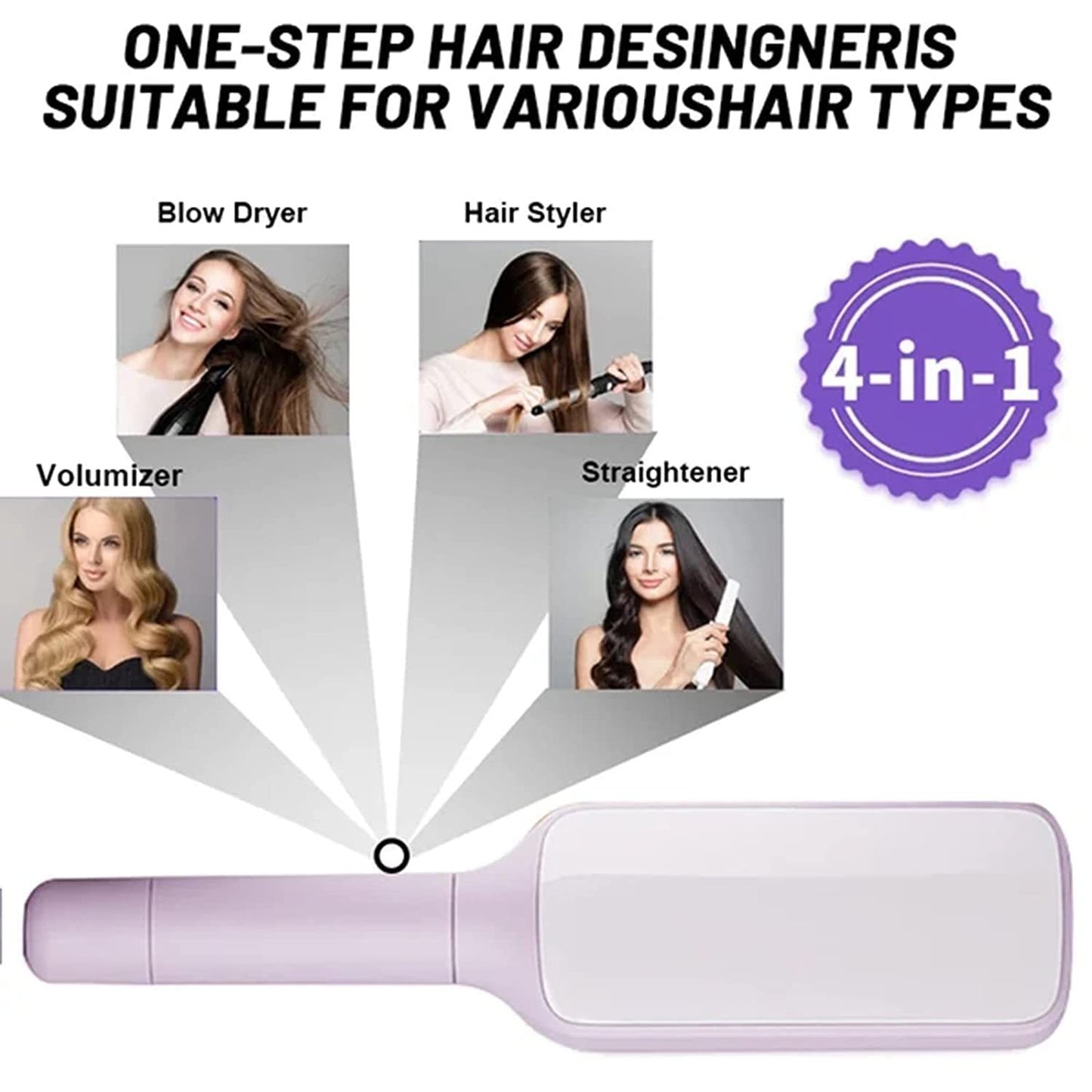 Self Cleaning Hair Brush