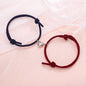 Magnetic Couple Bracelets – Heart-Shaped