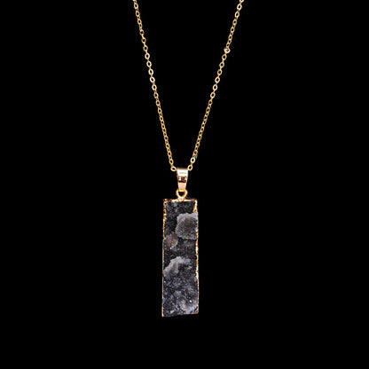 Natural Stone Pendant Necklace