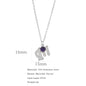 Zircon Constellation Zodiac Necklace