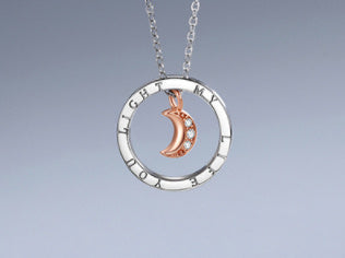 Sun & Moon Light Luxury Couple Necklace