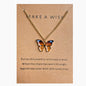 Coloured Butterfly Necklaces, 2Pc & 1Pc