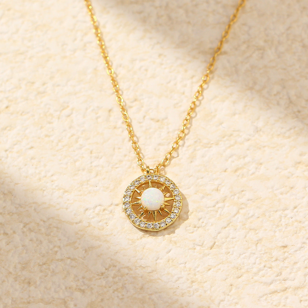 Moon and Sun Necklace