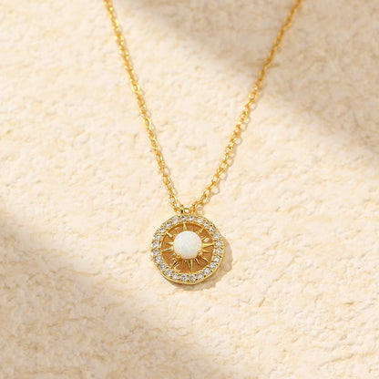 Moon and Sun Necklace