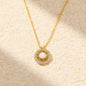 Moon and Sun Necklace