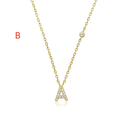 Luxury Gold A-Z 26 Letters Necklace