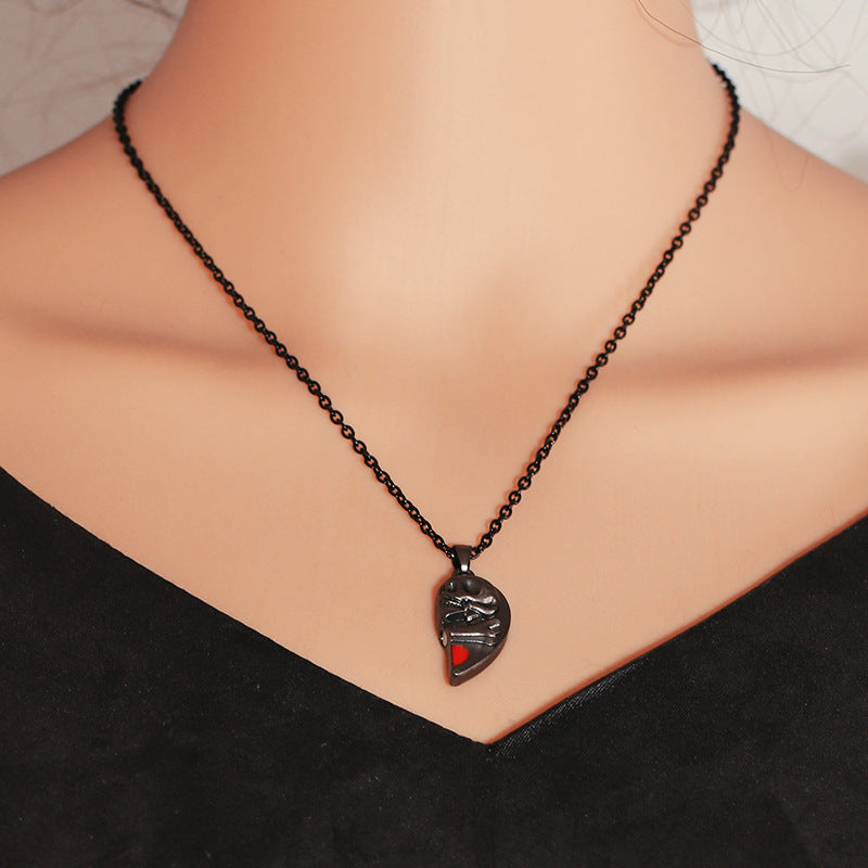 Retro Skull Pendant Necklace