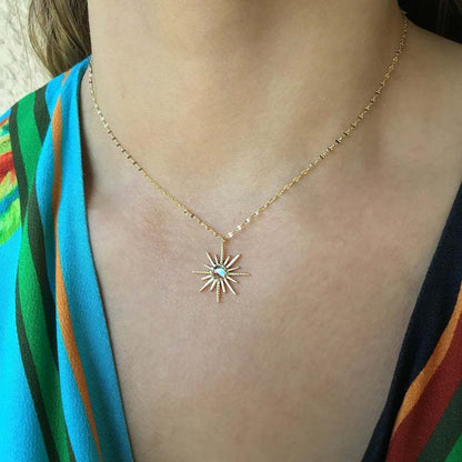 Sun God Celestial Necklace