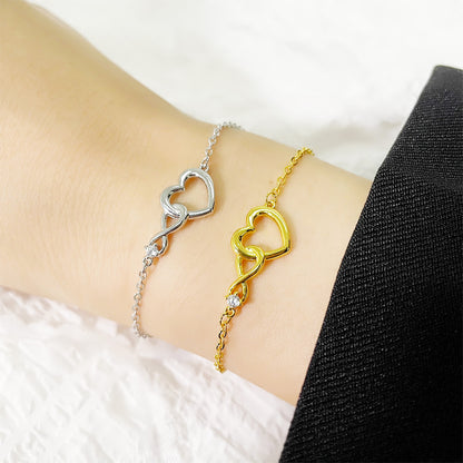 Infinity Heart Bracelet