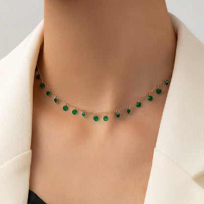 Retro Elegant Irregular Pendants Necklace