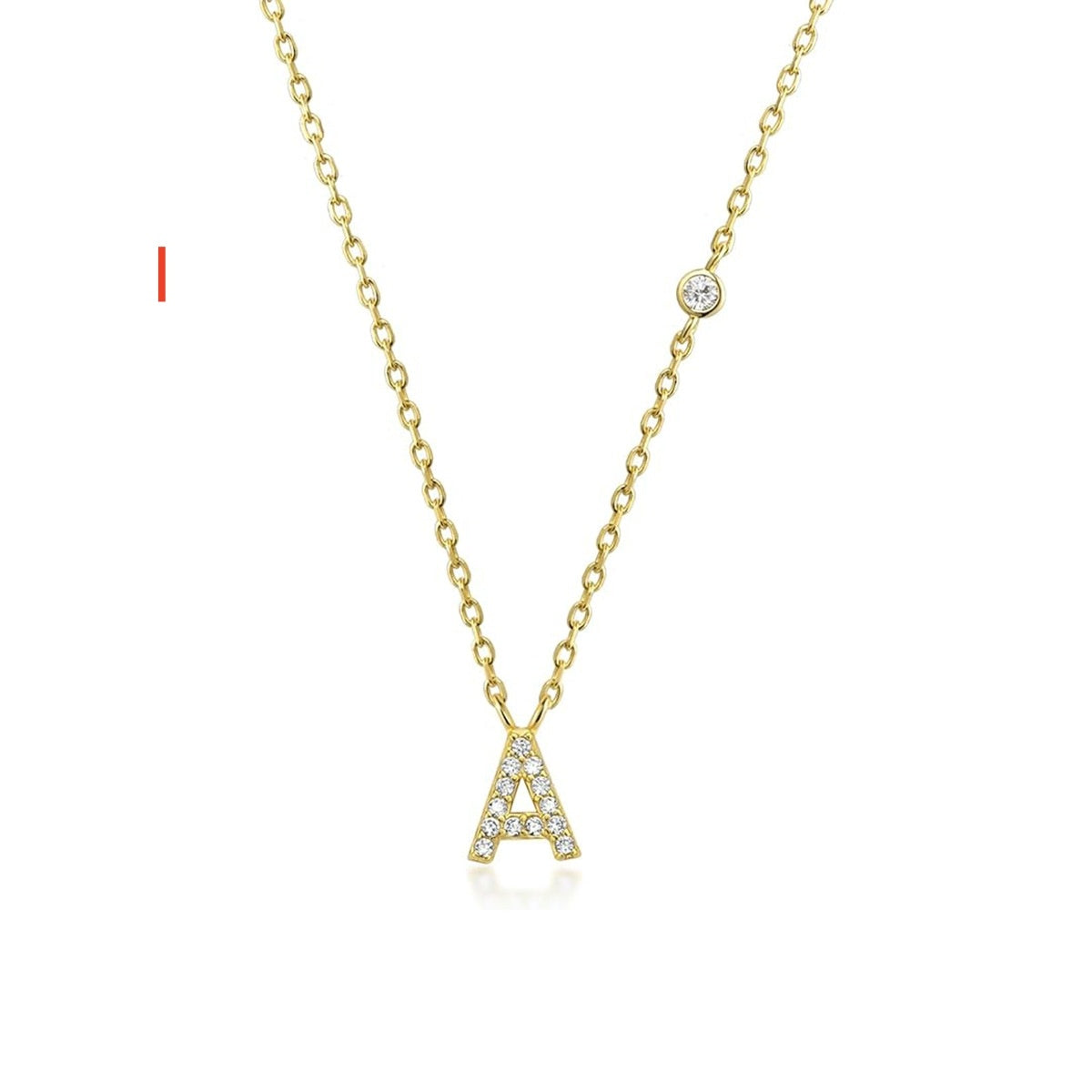 Luxury Gold A-Z 26 Letters Necklace