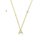 Luxury Gold A-Z 26 Letters Necklace