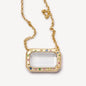 Retro Personalized Glass Charm Locket Box Necklace