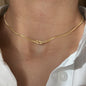Couples Knot Necklace & Bracelet Set