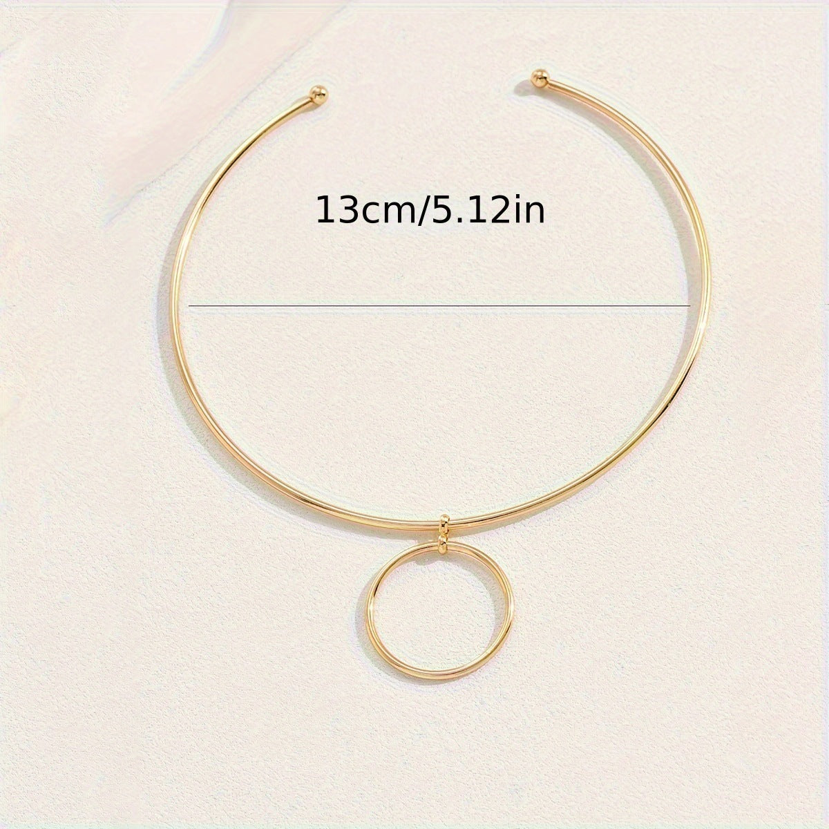Women’s Collar Circle Choker Necklace