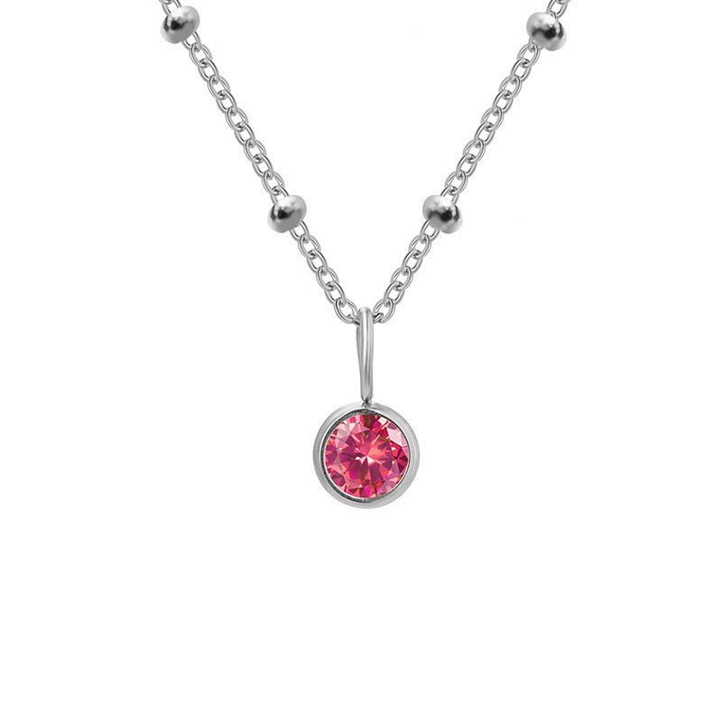 Diamond Birthstone Necklace - Trendy Radar
