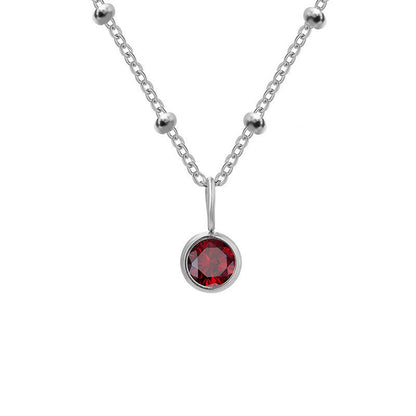 Diamond Birthstone Necklace - Trendy Radar