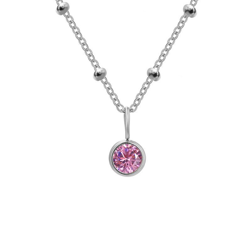 Diamond Birthstone Necklace - Trendy Radar