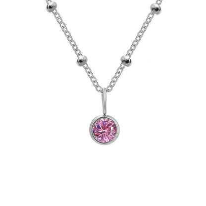 Diamond Birthstone Necklace - Trendy Radar