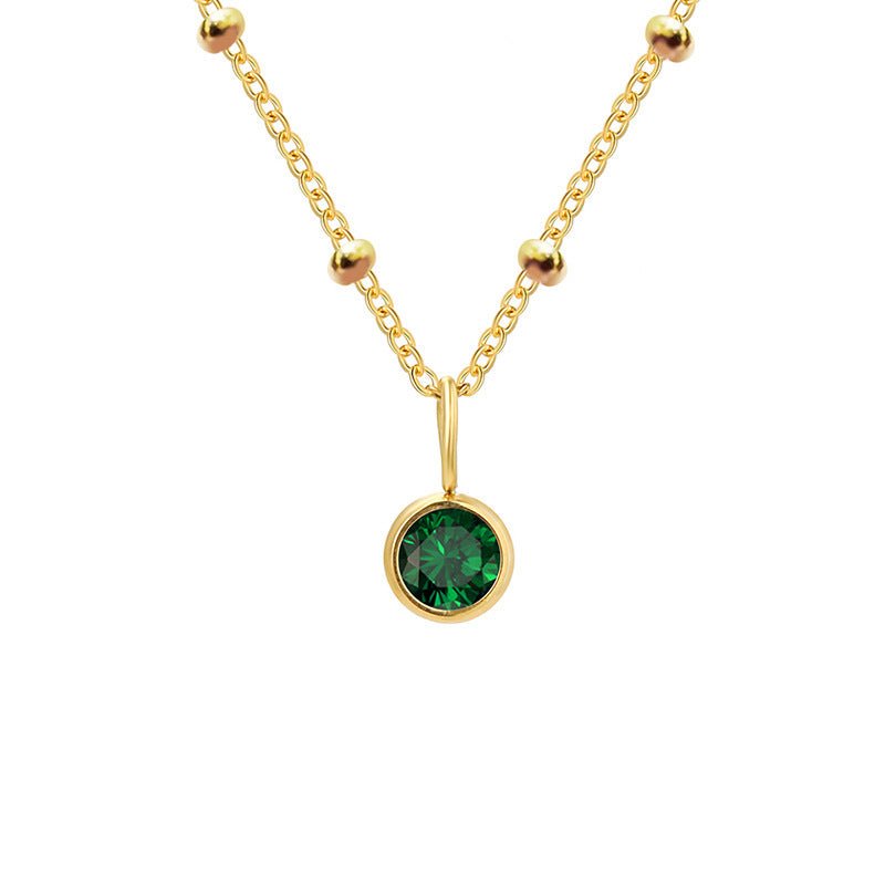 Diamond Birthstone Necklace - Trendy Radar