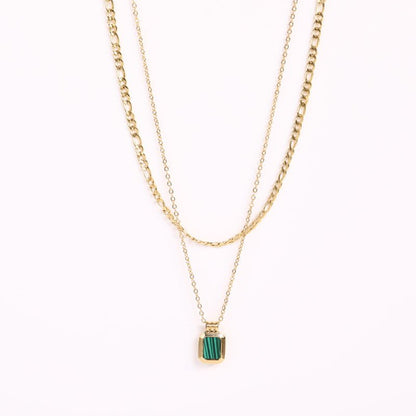 Double Turquoise Necklace - Trendy Radar