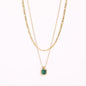 Double Turquoise Necklace - Trendy Radar