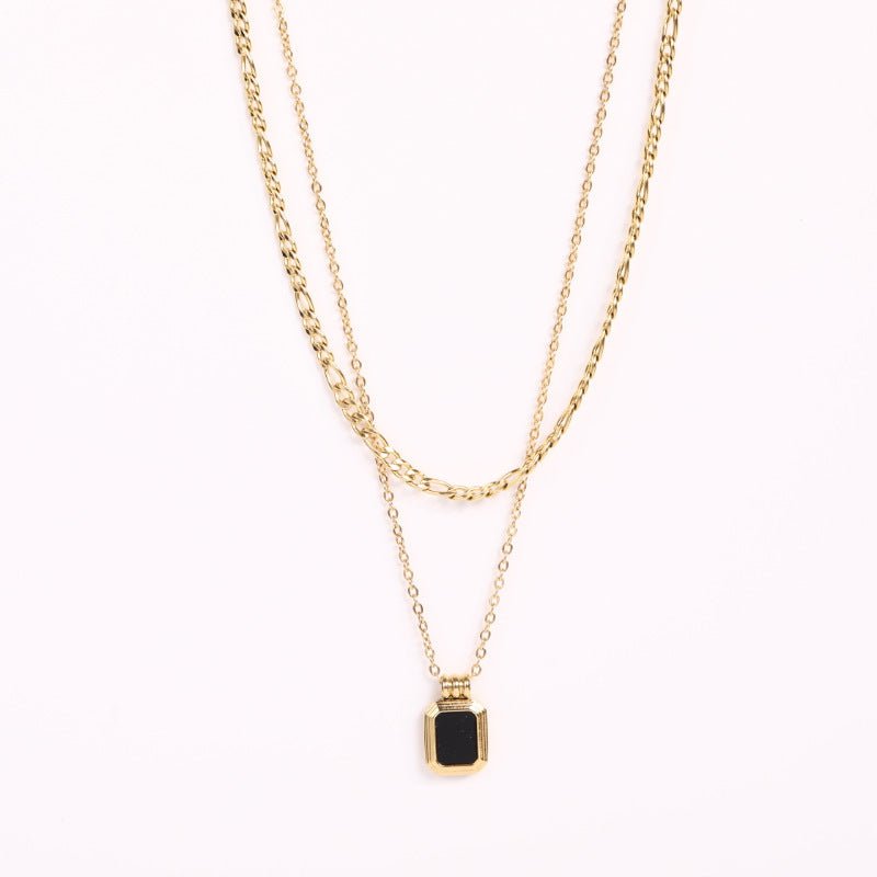 Double Turquoise Necklace - Trendy Radar