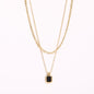 Double Turquoise Necklace - Trendy Radar