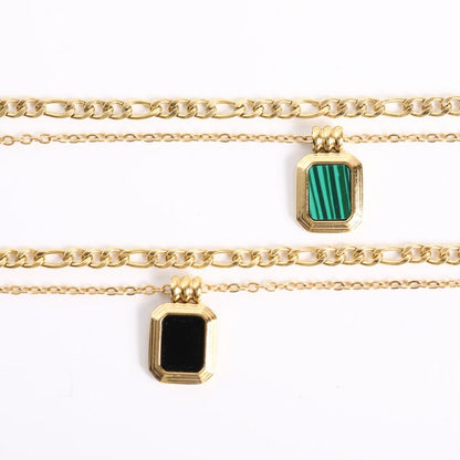 Double Turquoise Necklace - Trendy Radar