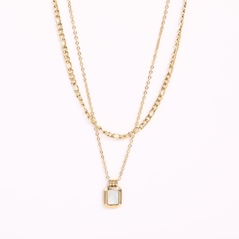 Double Turquoise Necklace - Trendy Radar