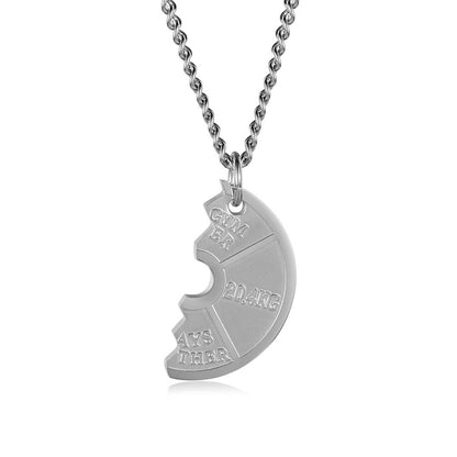 Dumbbell Couple Pendant Necklace - Trendy Radar