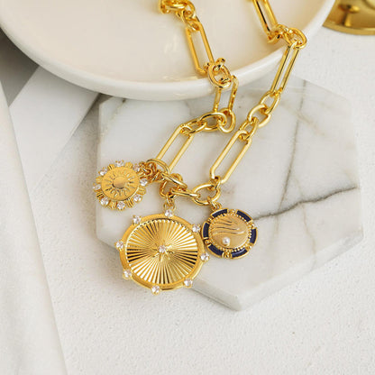 Sun Pendant Necklace