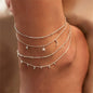 Layered Butterfly Anklet