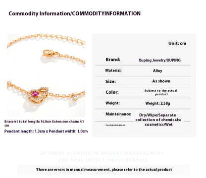 Gold Plated Gourd Bracelet