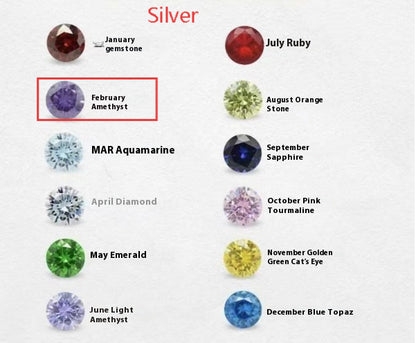 Zircon Birthstone Necklace