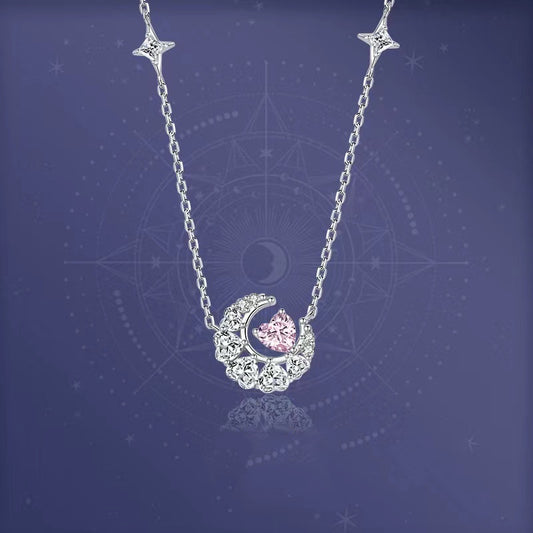 Stars and Moon Necklace