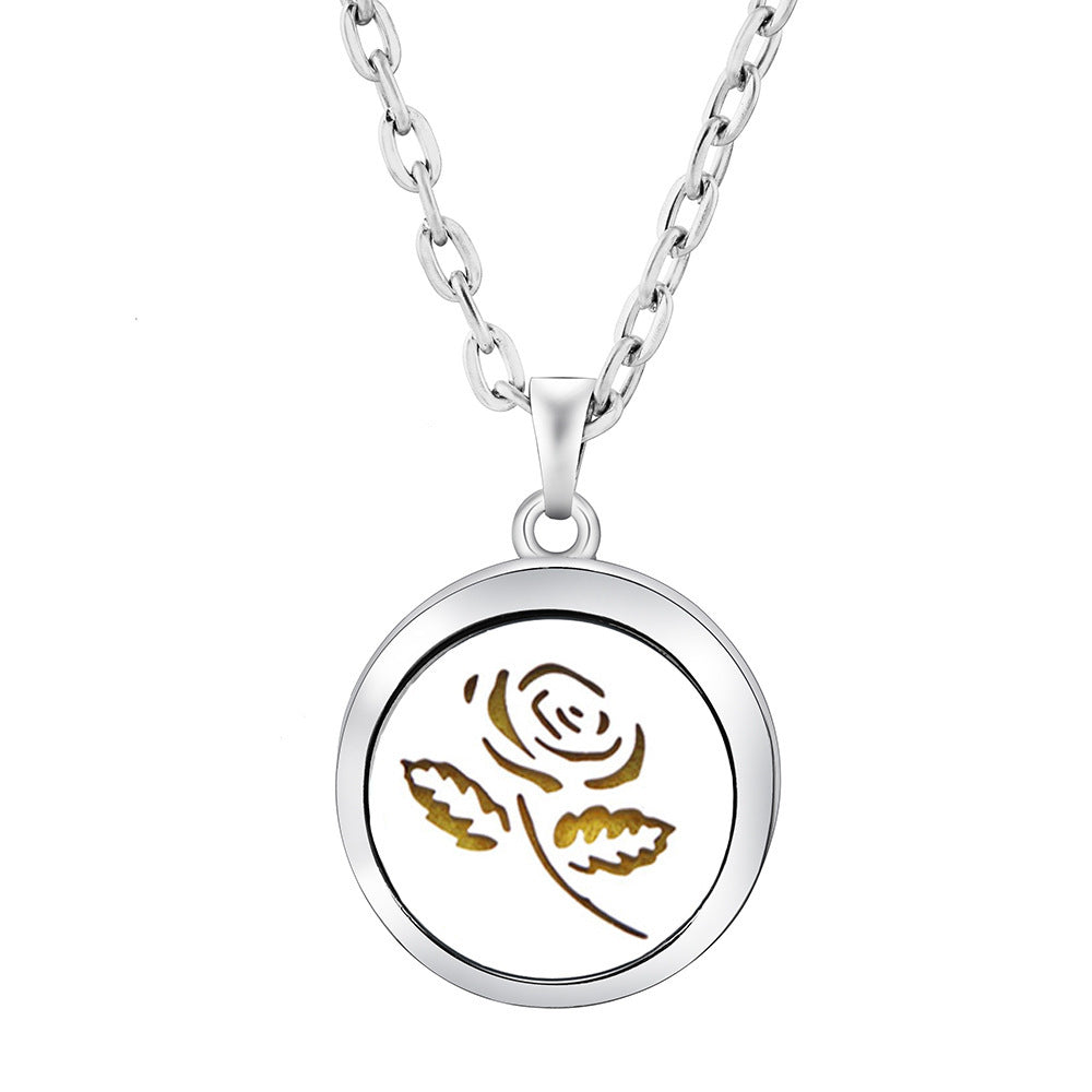 Perfume Locket Necklace
