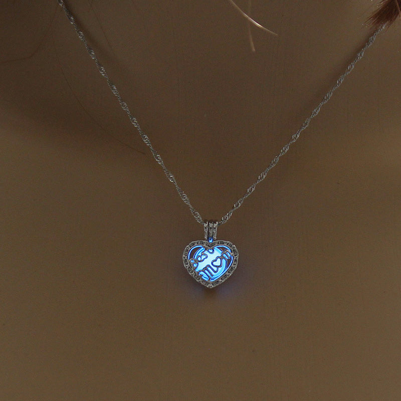 Best Mom Glow-in-the-Dark Necklace