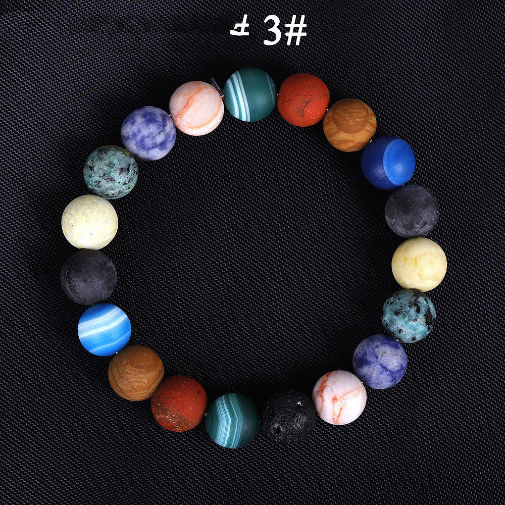 Solar System Eight Stone Planet Bracelet