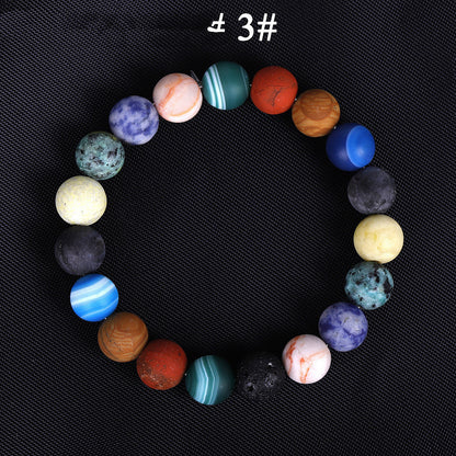 Solar System Eight Stone Planet Bracelet